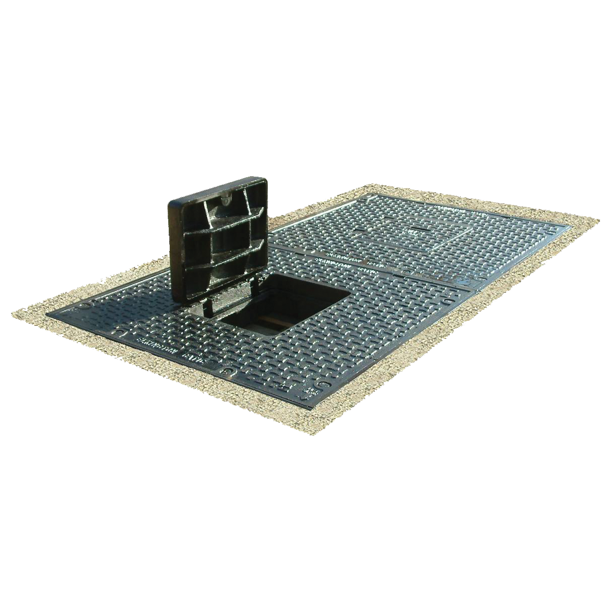Solid Top Single Hydrant Cover & Frame D400