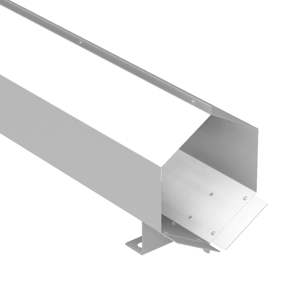 Gatic Slotdrain Accessories 600mm Channel Pipe 3.0m Length