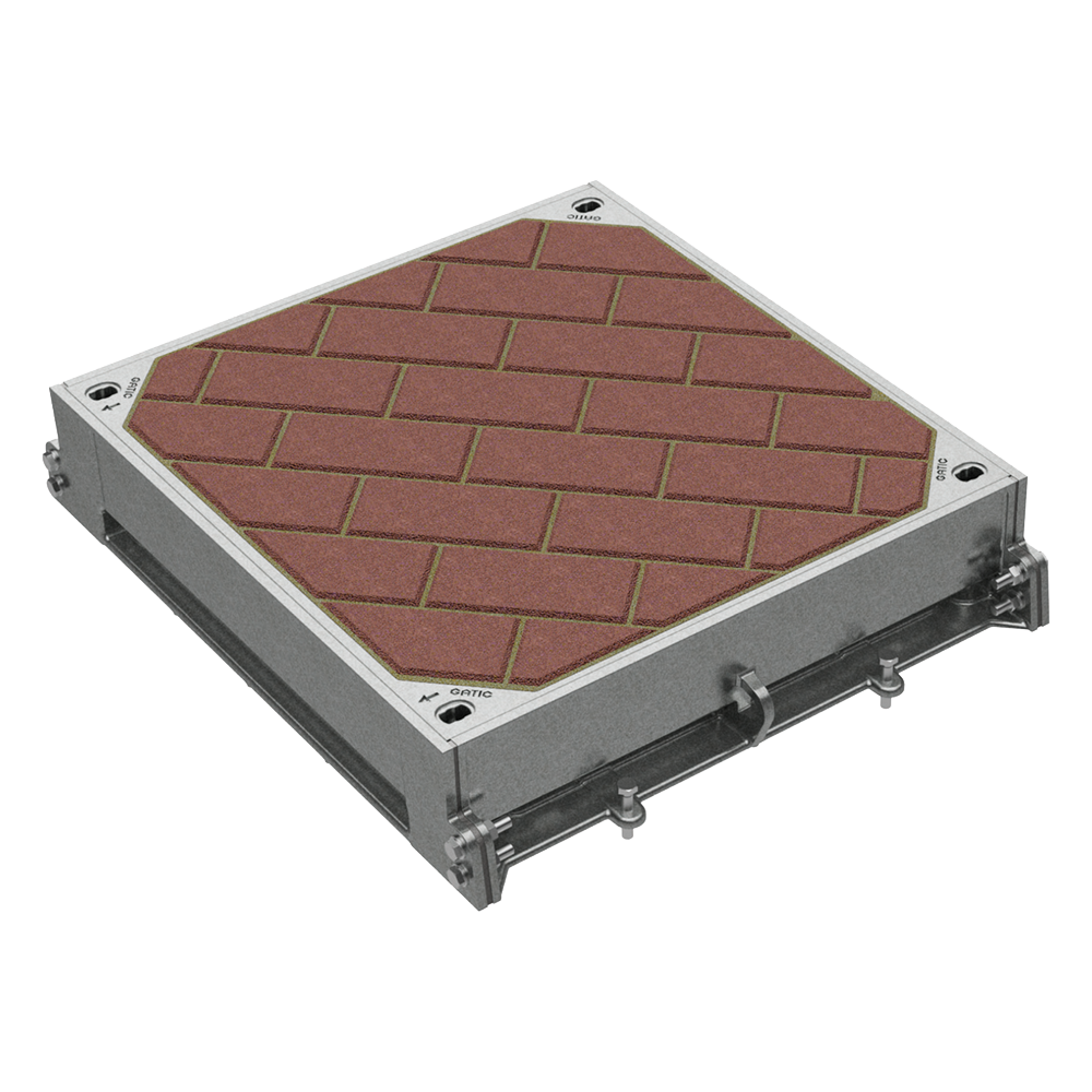 Pave Single Cover & Frame B125